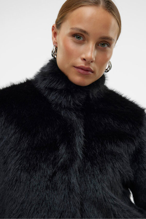 Vero Moda Casaco com efeito de sobretudo Preto