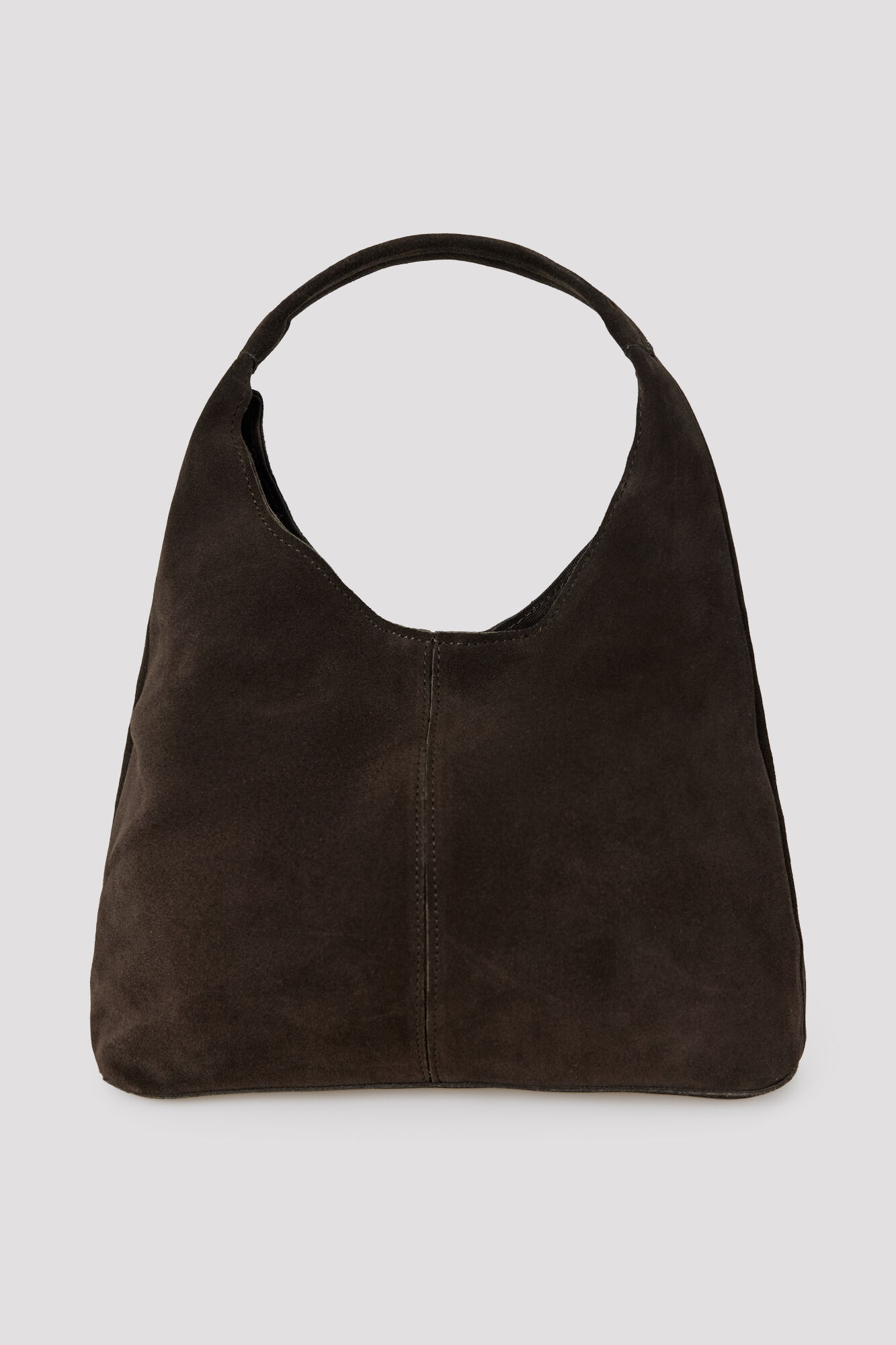 Cortefiel Leather mini hobo bag