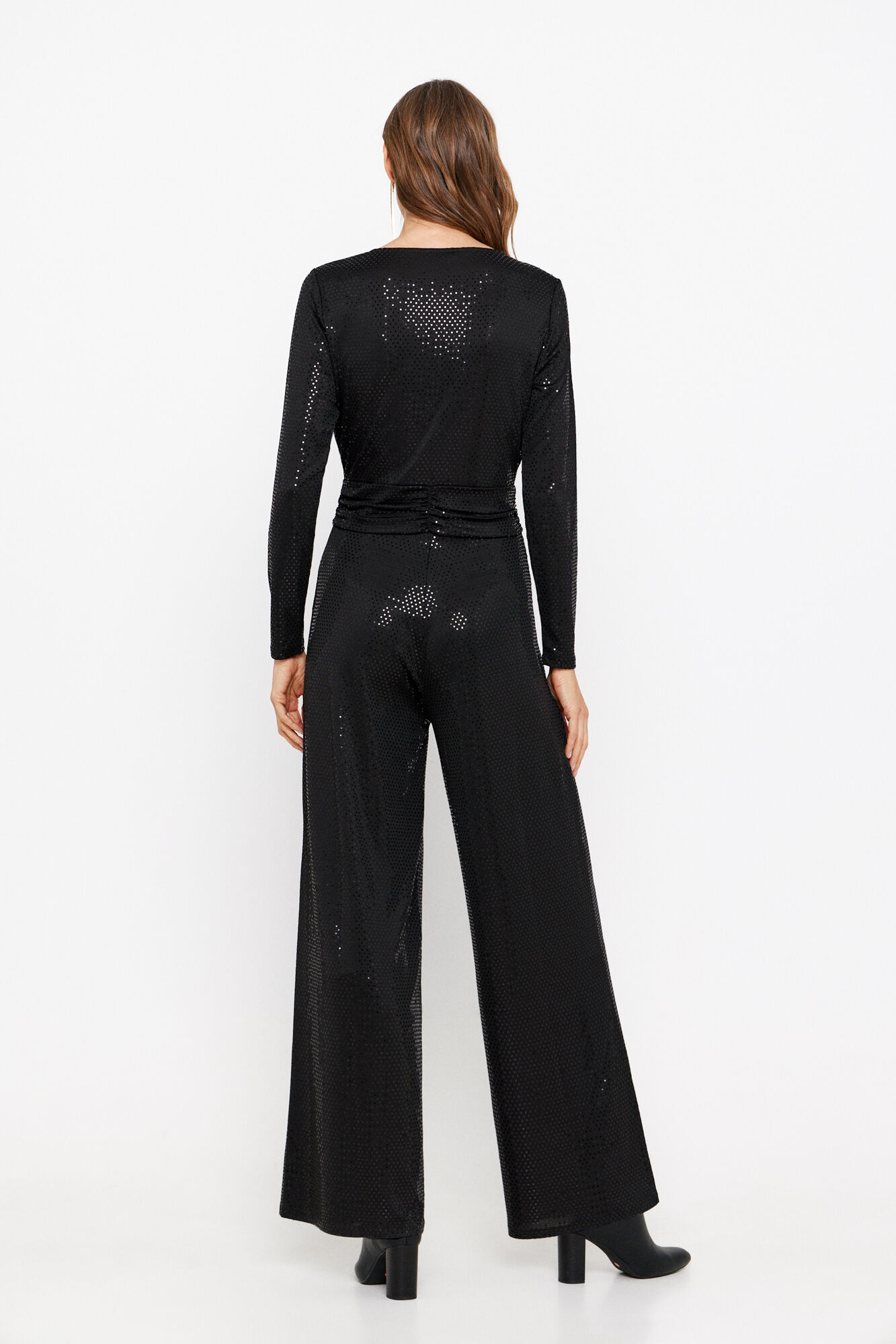 Jersey knit jumpsuit online