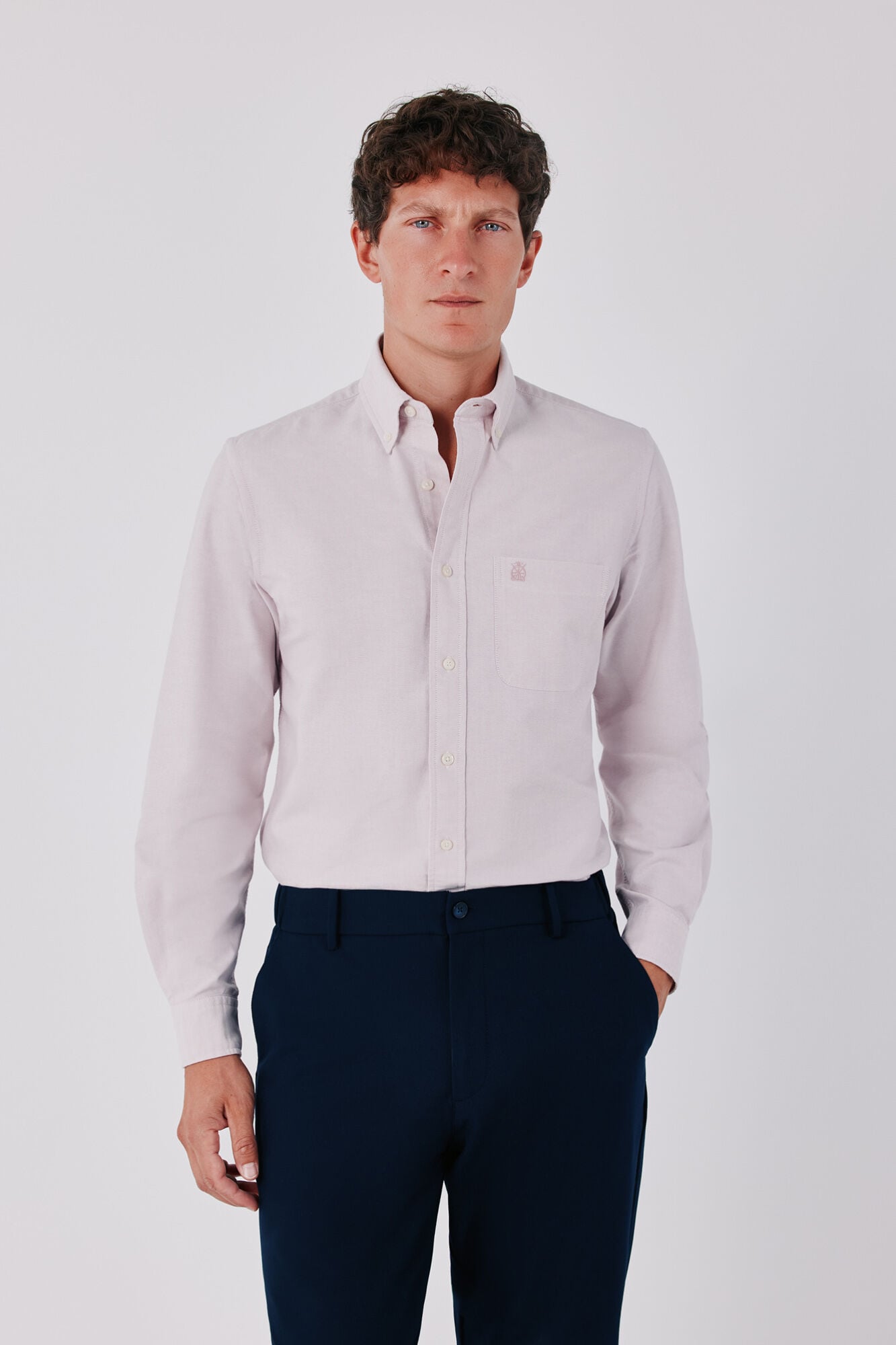 Cortefiel Plain Oxford shirt