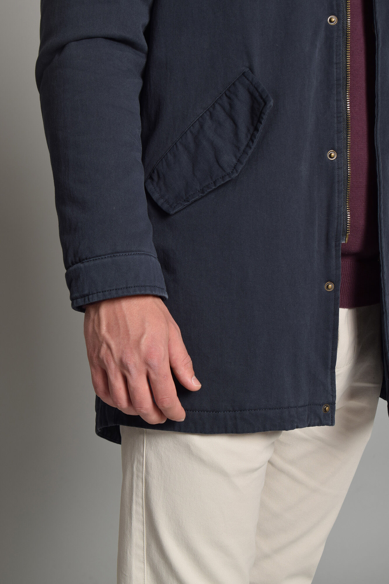Abrigo Azul Cardiff Abrigos de hombre Cortefiel