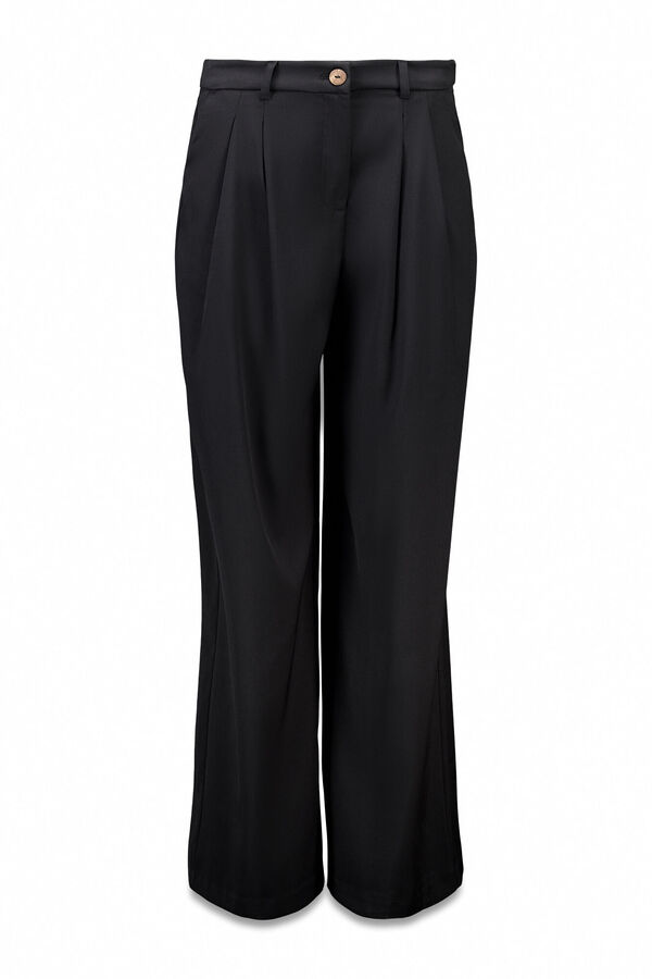 Slowlove Pleated trousers Black