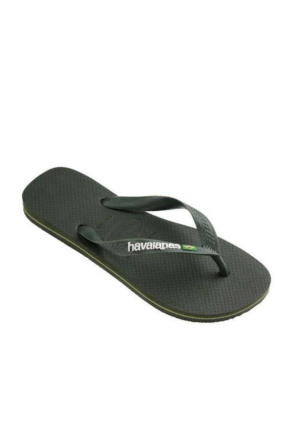Havaianas Chancla Brasil logo Verde