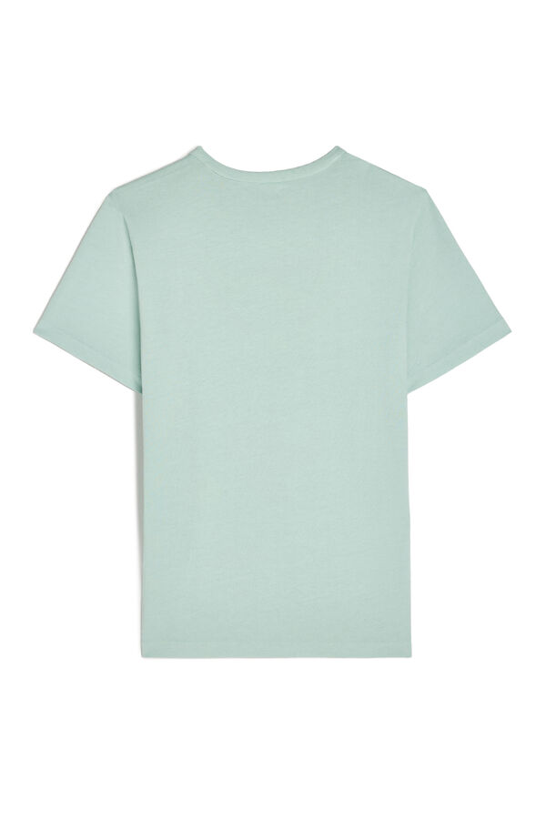 Cortefiel Camiseta estamapado logo OOTO Blue