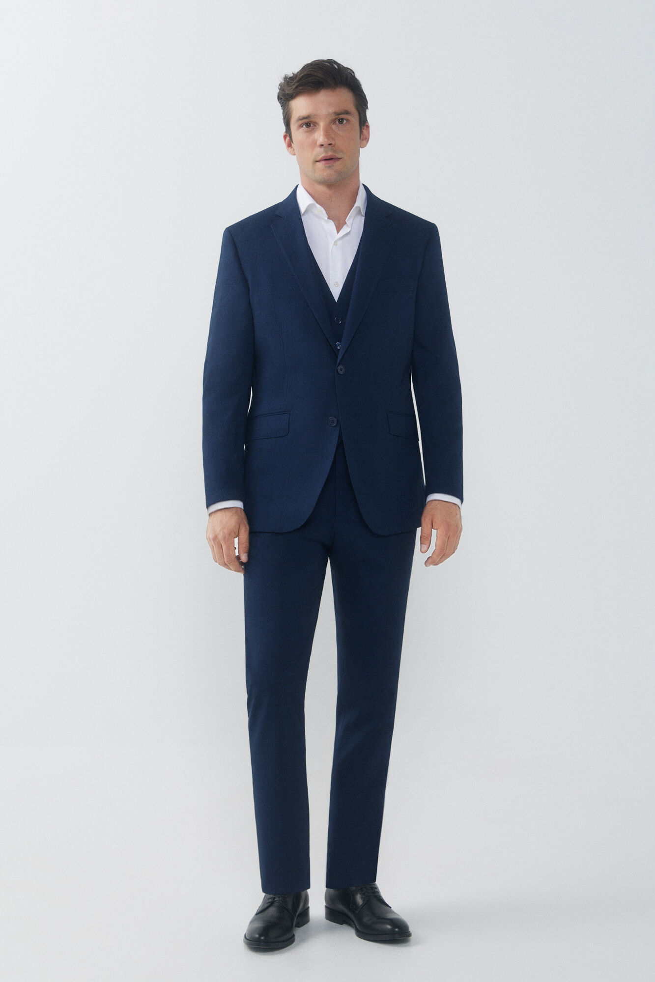 Checked trousers discount and blazer