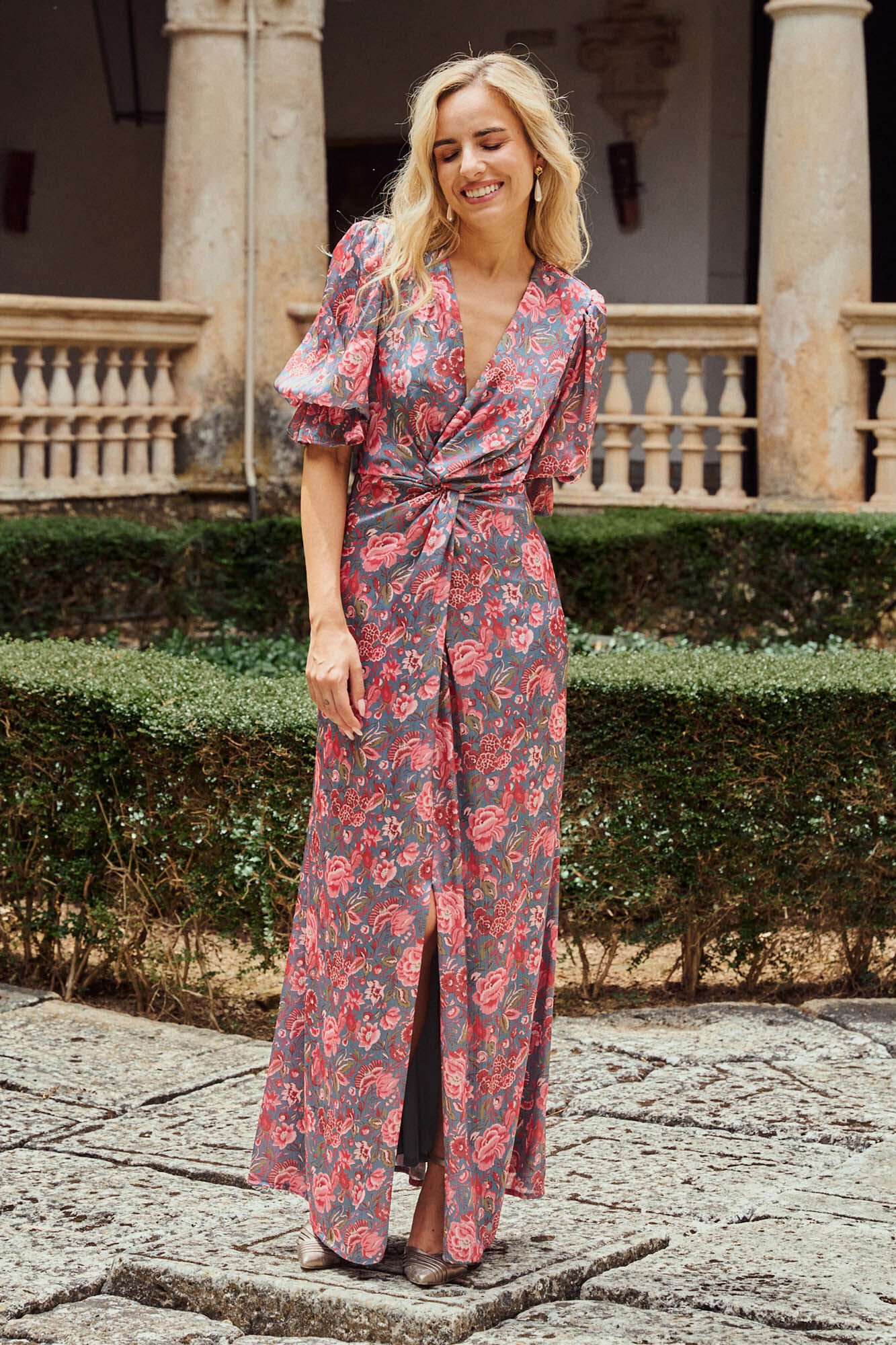 Cidena print dress Women s dresses and jumpsuits Cortefiel