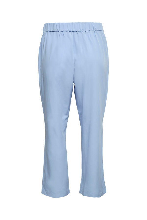 Vero Moda Curve Cal&ccedil;a reta tamanho grande Azul