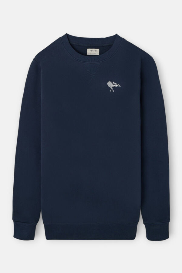 Silbon Sweatshirt do departamento de atletismo Azul