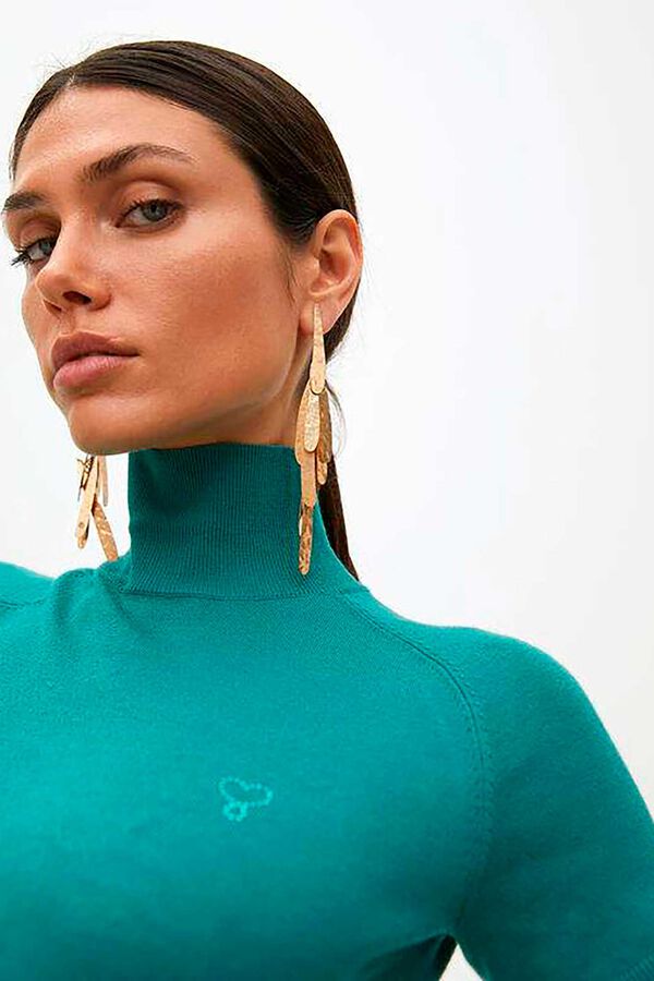 Lola Casademunt Pendientes flecos Dorado