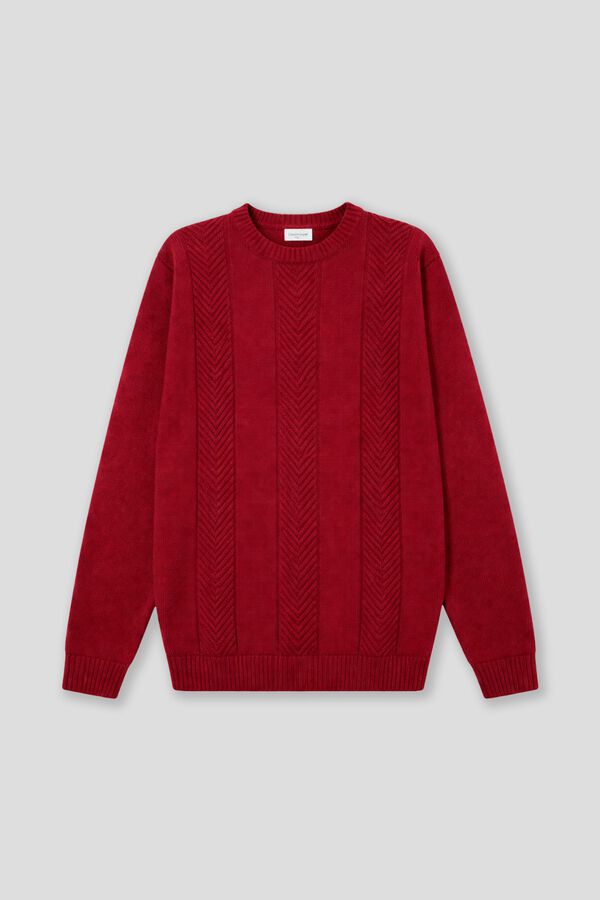 Street Monkey Camisola de malha Vermelho