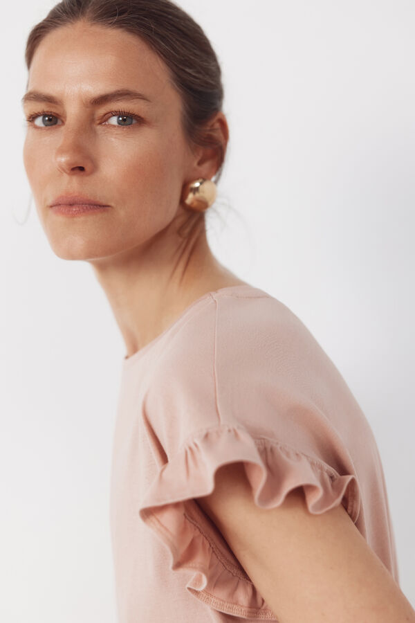 Cortefiel Camisola b&aacute;sica folho Subiu