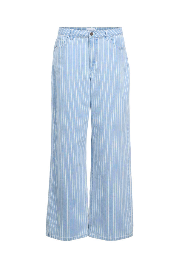 Object Cal&ccedil;as de ganga &agrave;s riscas Azul