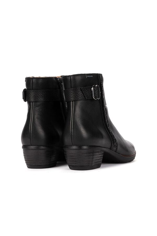 Pikolinos Women's ankle boot with buckle Black