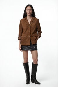 Vero Moda Saia curta com efeito couro 