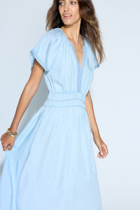 Slowlove Vestido jeans tencel