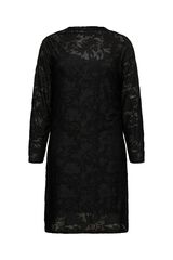 Vero Moda Curve Vestido midi de renda Preto