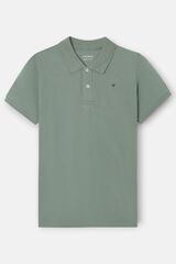 Silbon Polo cl&aacute;ssico liso Verde