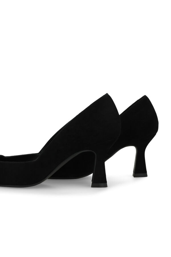 Lodi Zapatos de sa&oacute;n en ante Negro