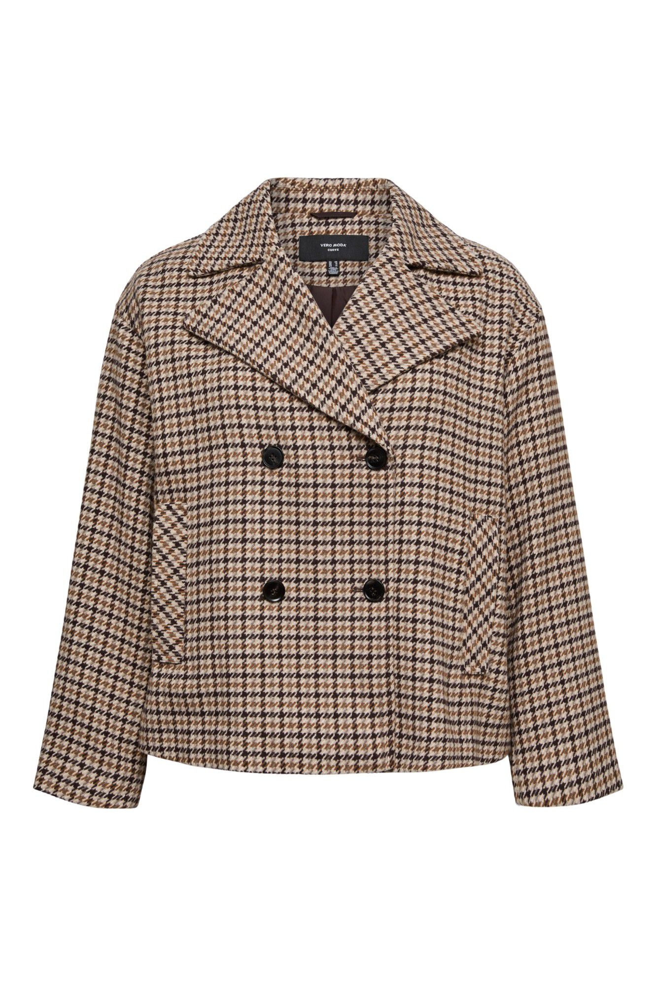 Vero Moda Curve Casaco curto aos quadrados