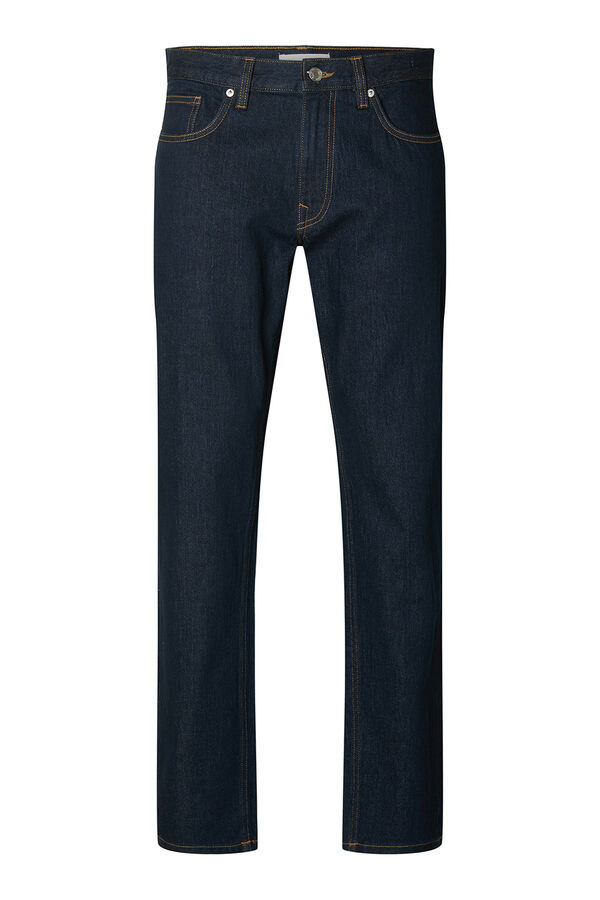 Selected Calça calça Slim Fit  Azul