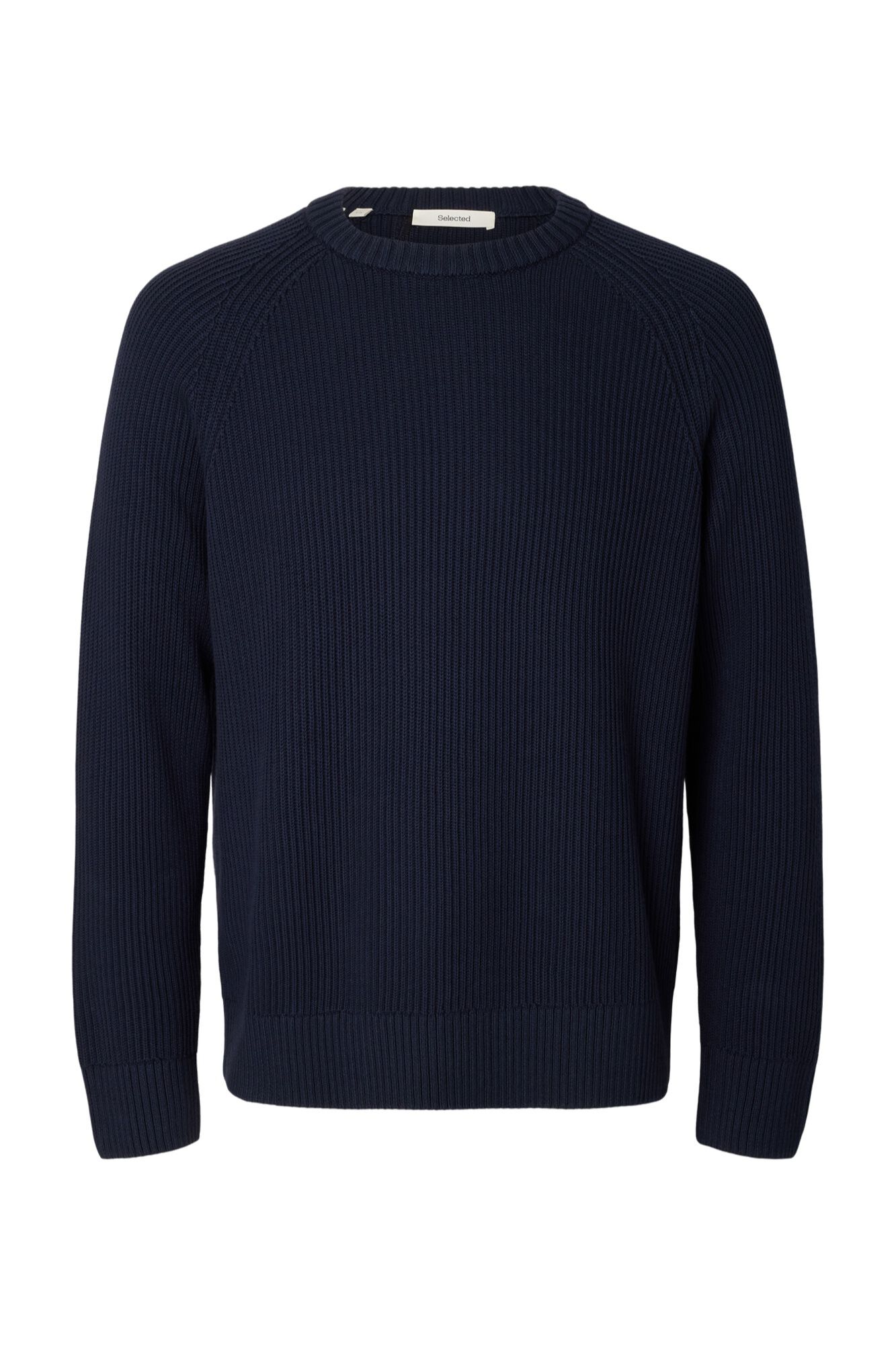 Selected Camisola canelada Relaxed Fit