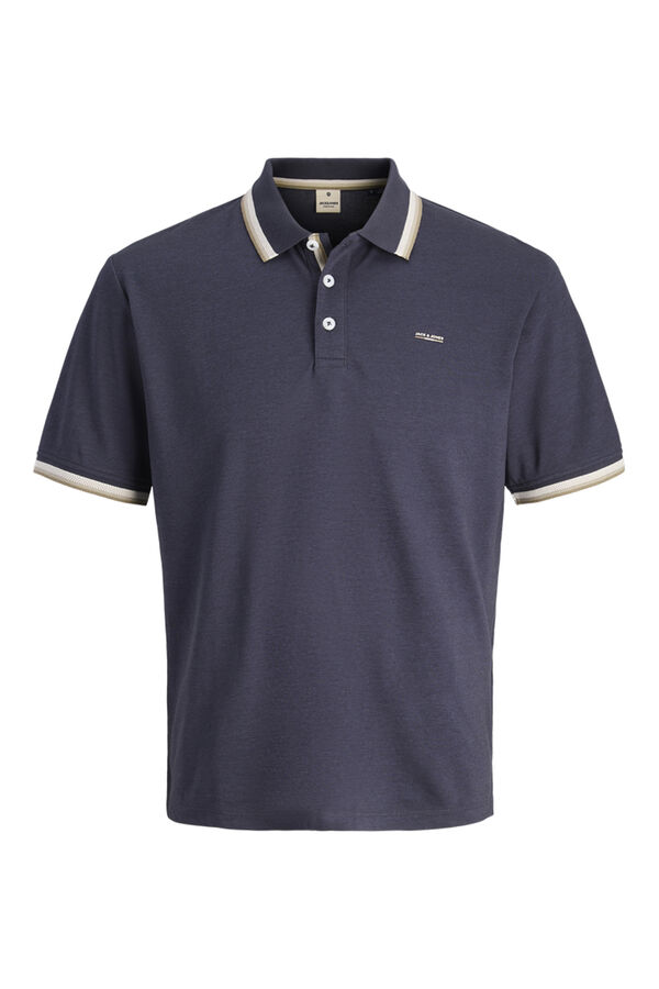Jack & Jones Polo de manga curta Azul