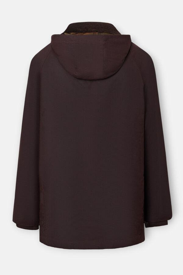 Silbon Sobretudo encerado clássico Castanho