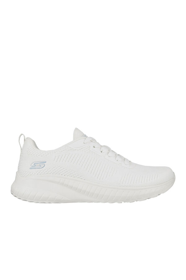 Skechers Chinelos de quarto Bobs Squad Chaos Ecru
