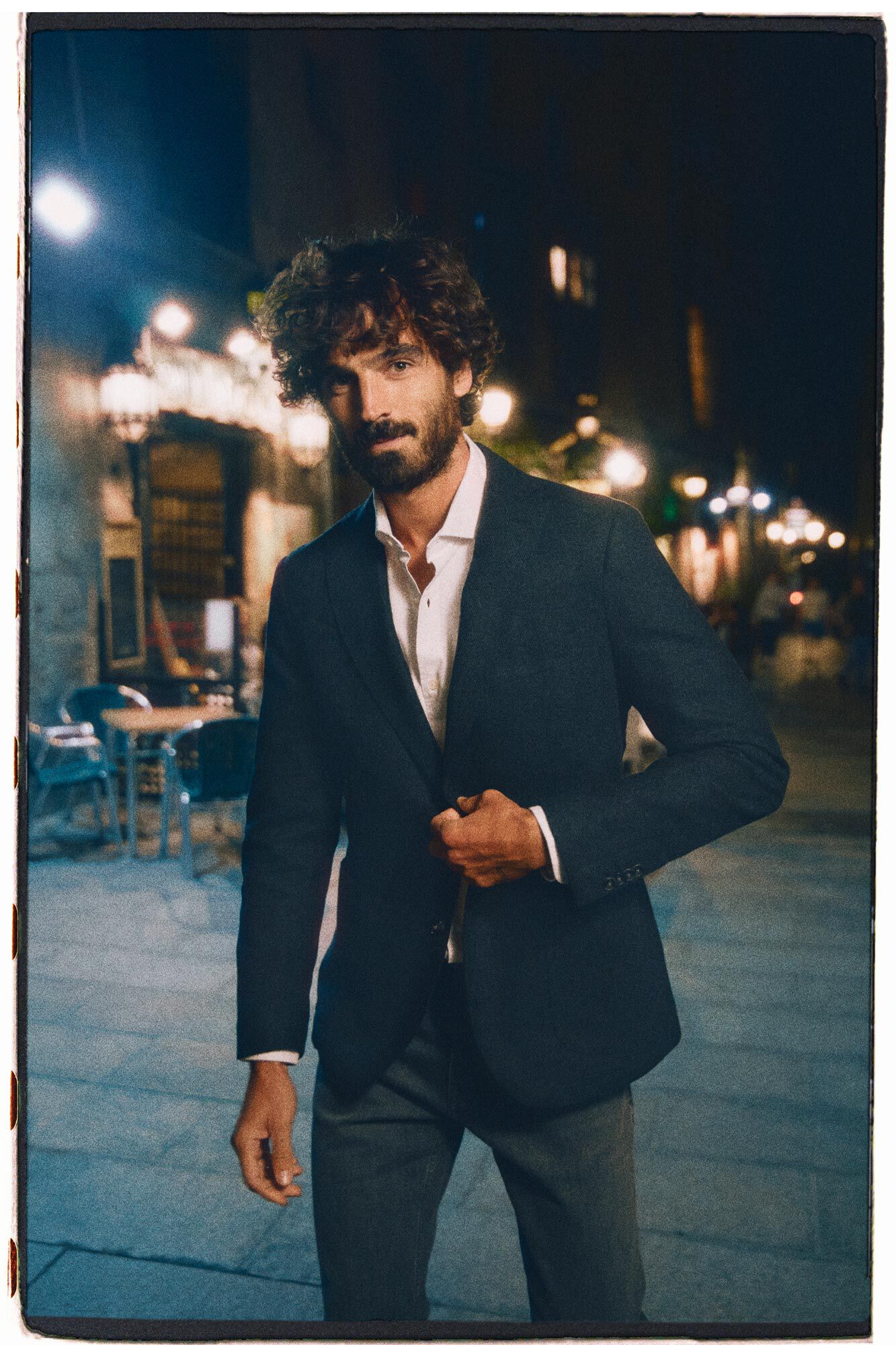 Grey blazer deals mens slim fit