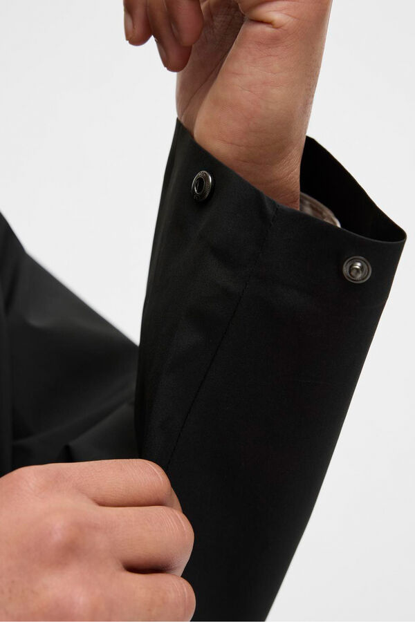 Jack & Jones Regular fit waterproof jacket Black