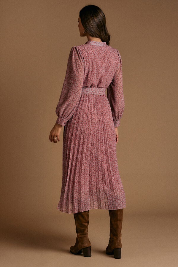 Polín Et Moi Vestido florido lilás Roxo