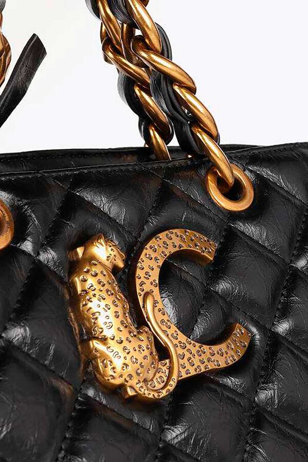 Lola Casademunt Bolsa de compras acolchoada  Preto