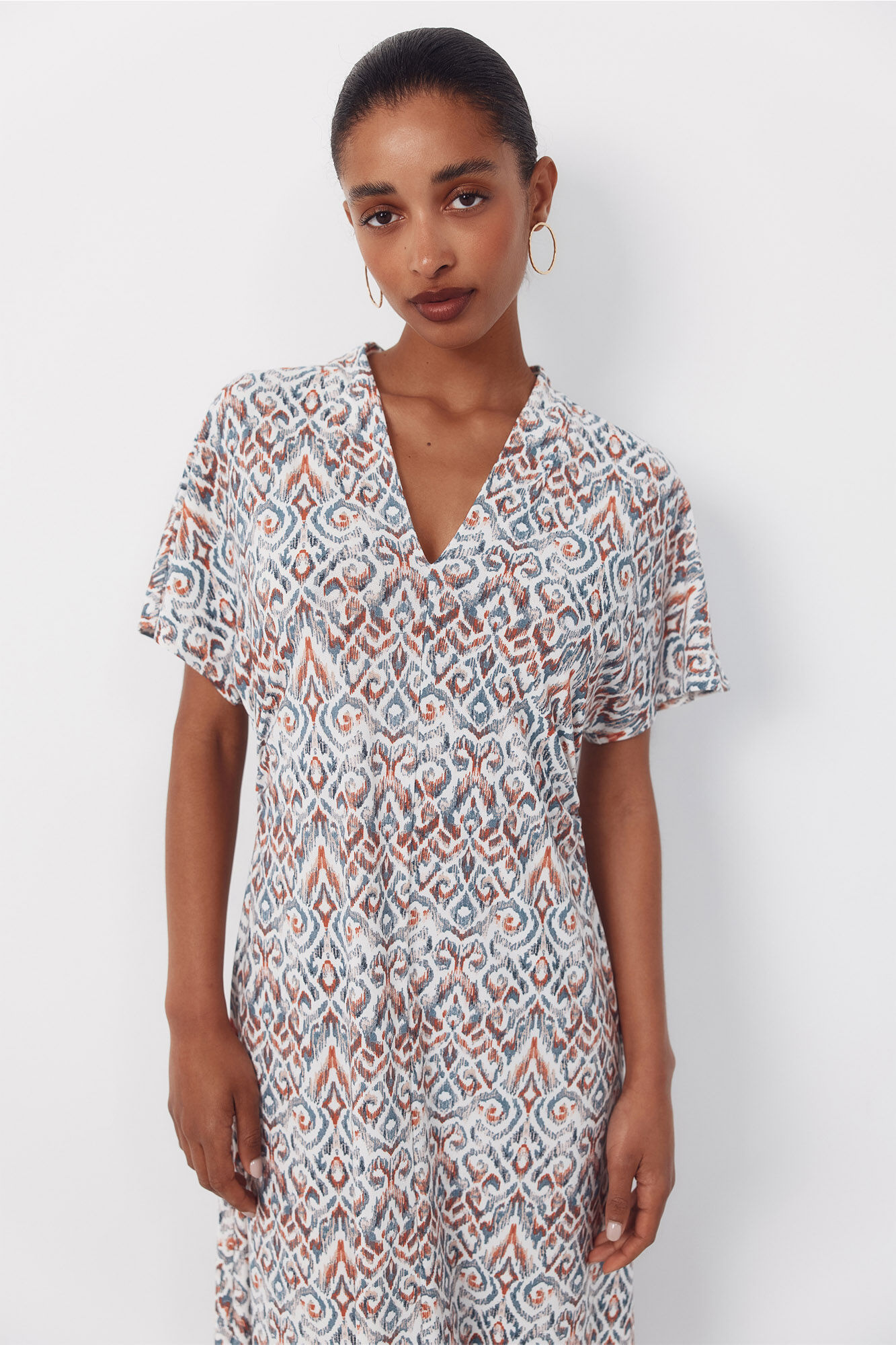 Cortefiel Printed dress