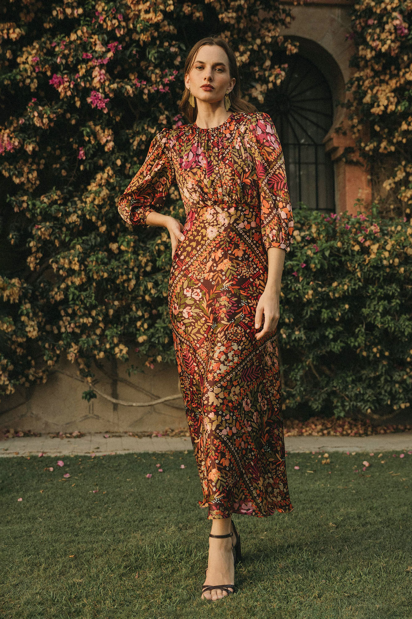 Cherubina Vestido midi Molly