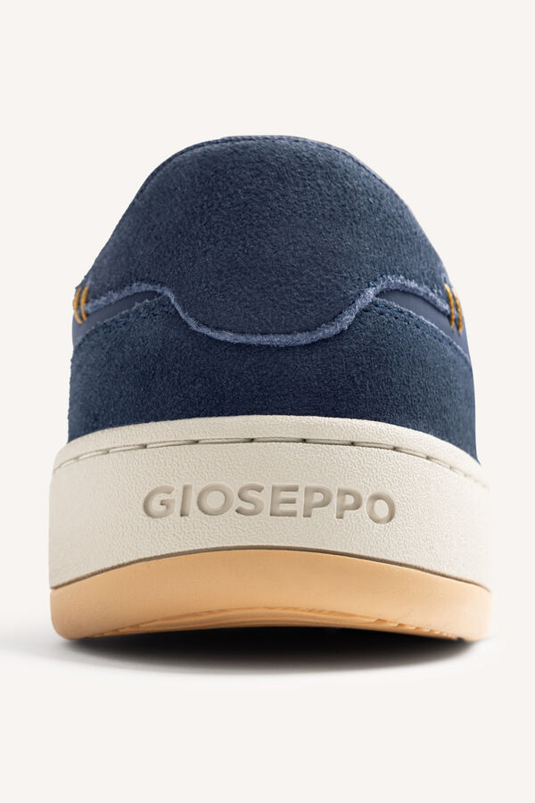 Gioseppo Chinelos de pele Masasi Azul