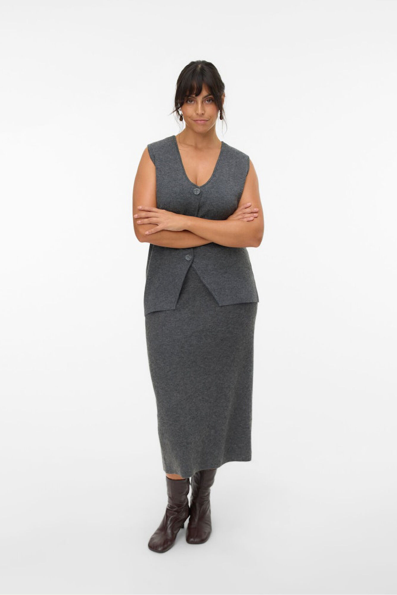 Vero Moda Curve Saia de malha 7/8