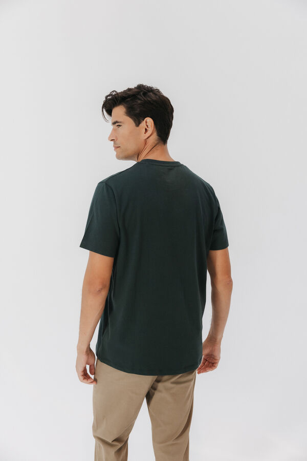 elPulpo T-shirt com logo bordado Verde