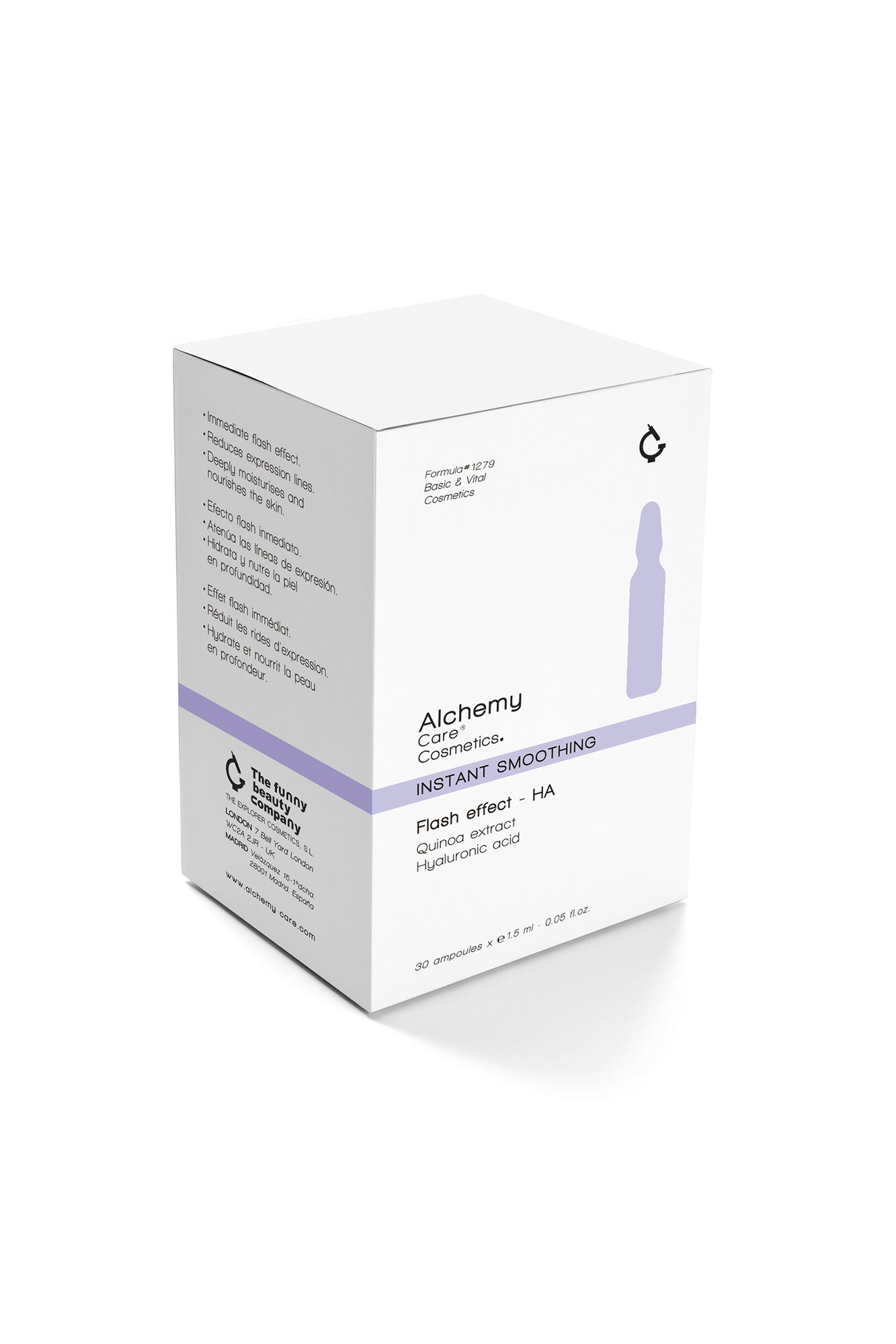 Alchemy Ampollas monodosis efecto flash