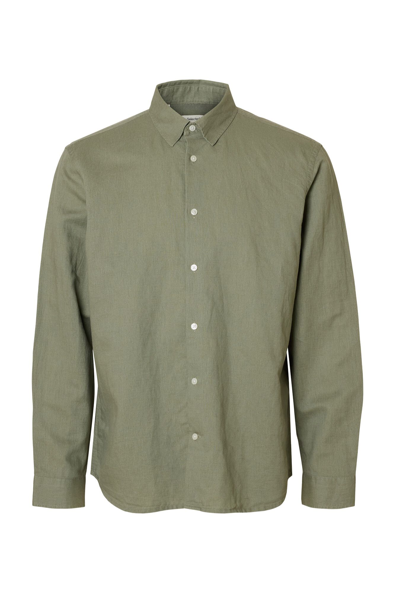 Selected Camisa em mistura de linho