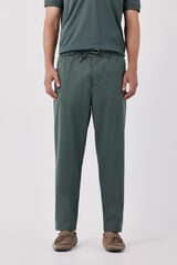 Cortefiel Cal&ccedil;as jogger leves regulares Verde