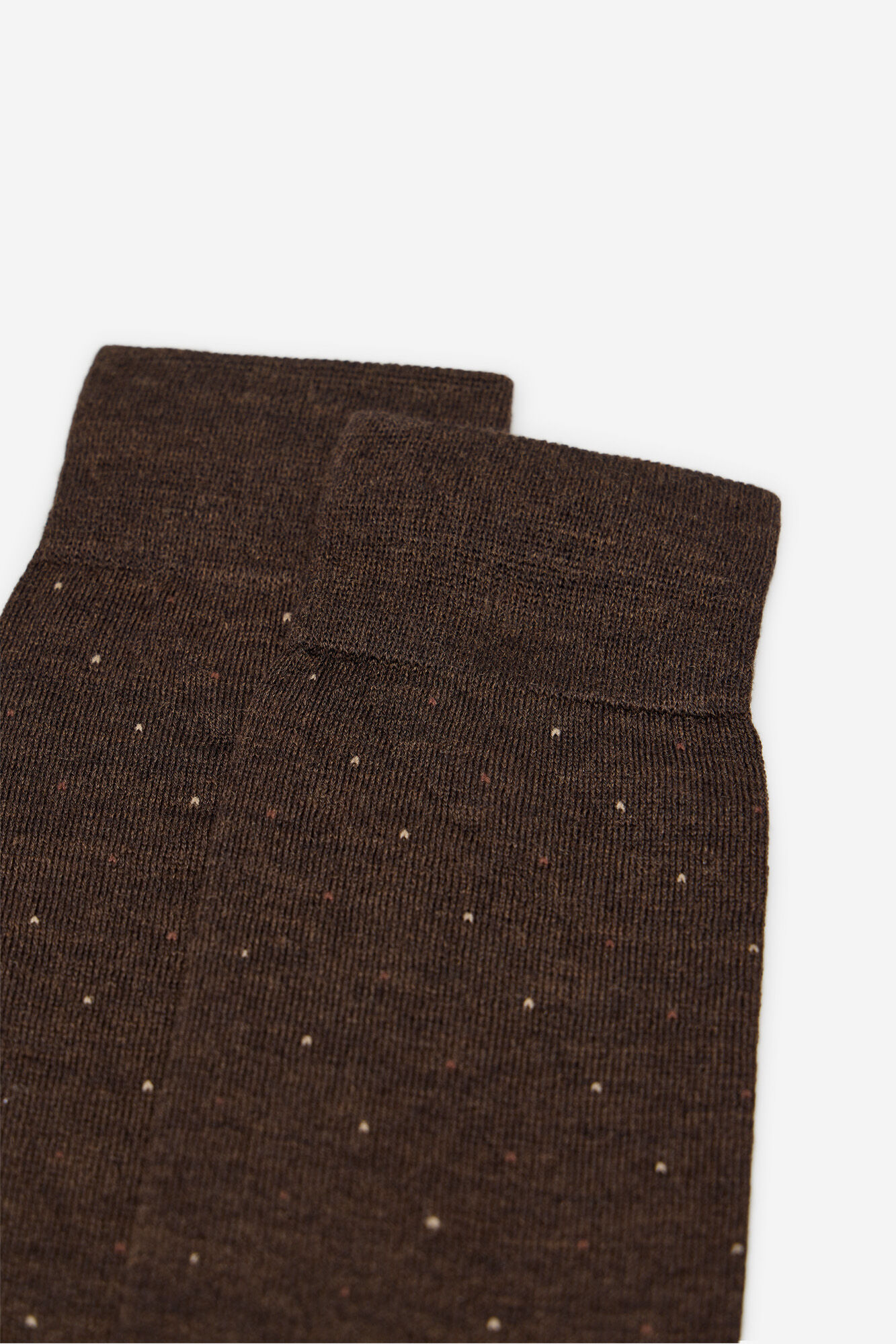 Cortefiel Polka-dot wool socks