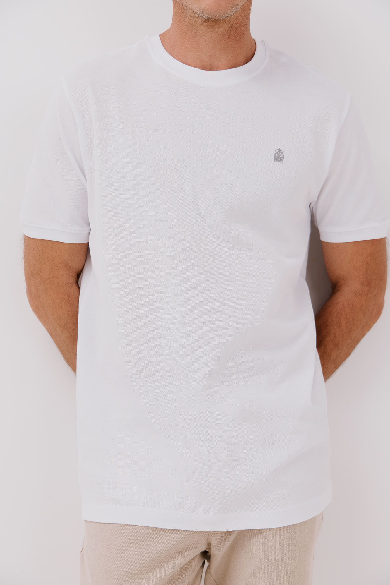 Cortefiel Basic piqu&eacute; T-shirt