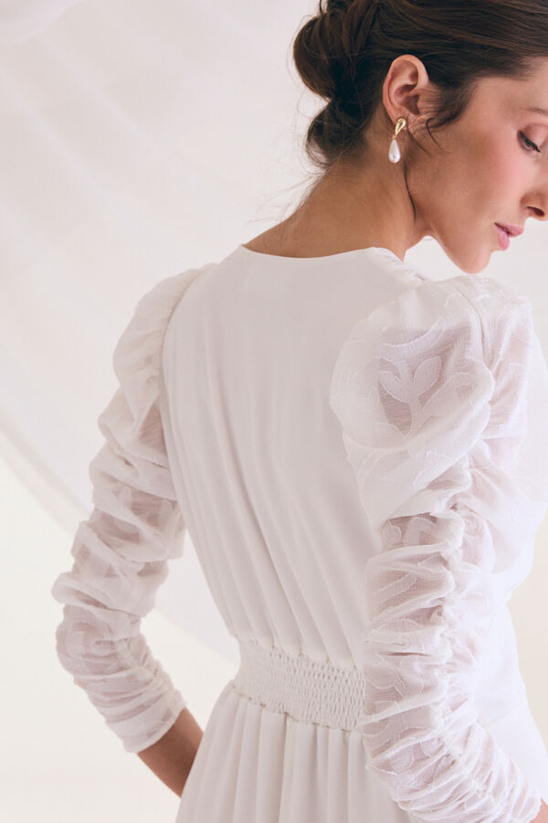 Pol&iacute;n Et Moi Vestido novia Emma Blanco