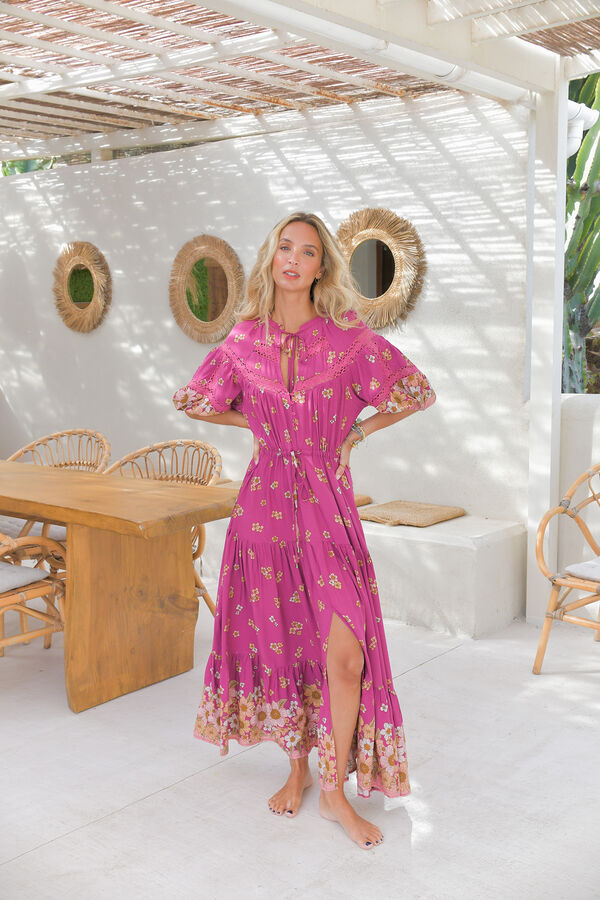 Jaase Vestido comprido Elsa Subiu