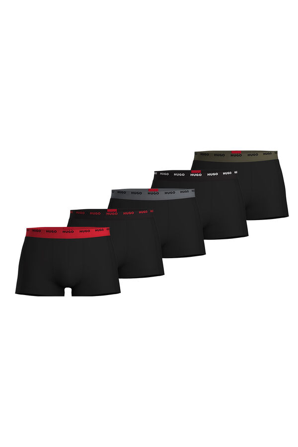 HUGO Pack 5 boxers Preto