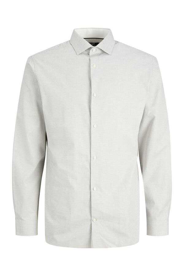 Jack & Jones Camisa dobby slim fit Verde