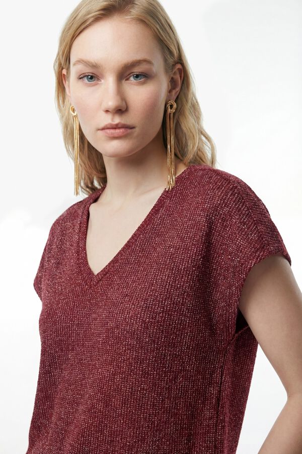 Vero Moda Camiseta manga curta Vermelho