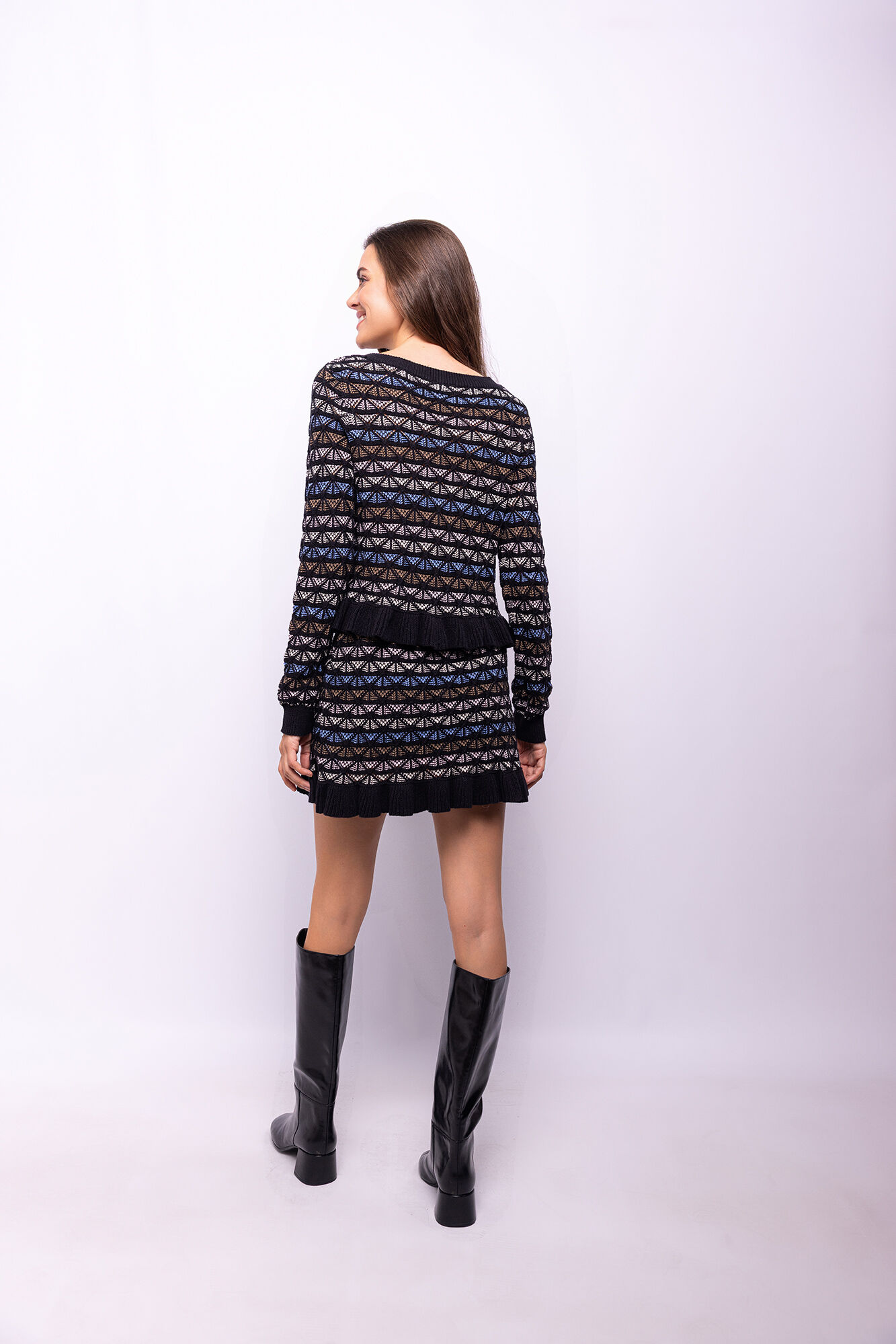 Object Malha de malha com saia