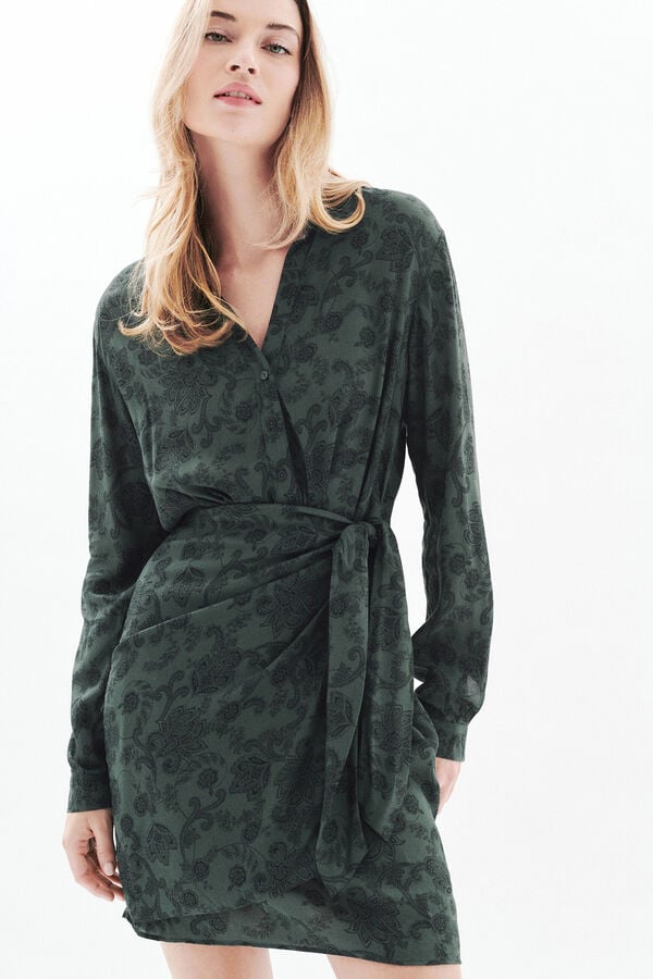 Caroll Vestido Rashley Verde