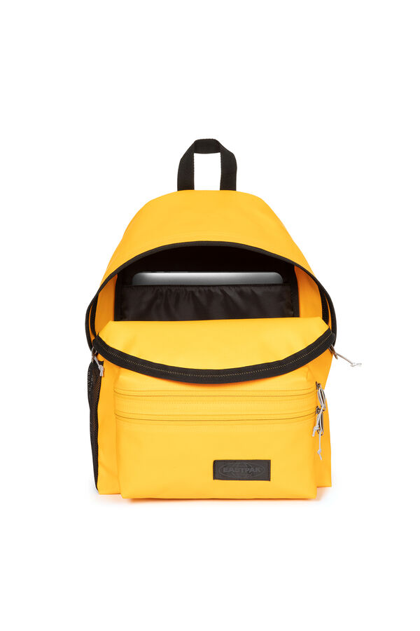Cortefiel Backpack with padded laptop cover Yellow